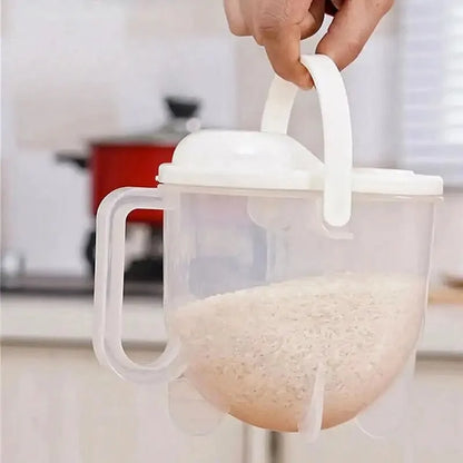 Creative Quick-Wash Rice Washing Device