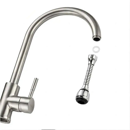 360° Adjustable Kitchen Faucet Extender – Dual Mode, Water-Saving