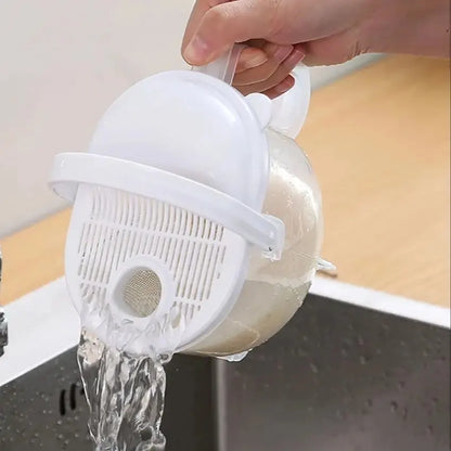 Creative Quick-Wash Rice Washing Device