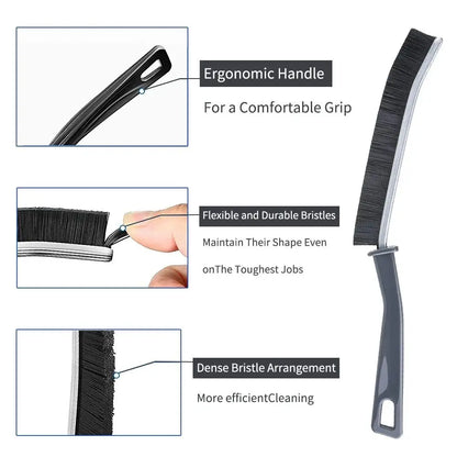 Durable Grout and Tile Joint Cleaning Brush – 3/6-Piece Set