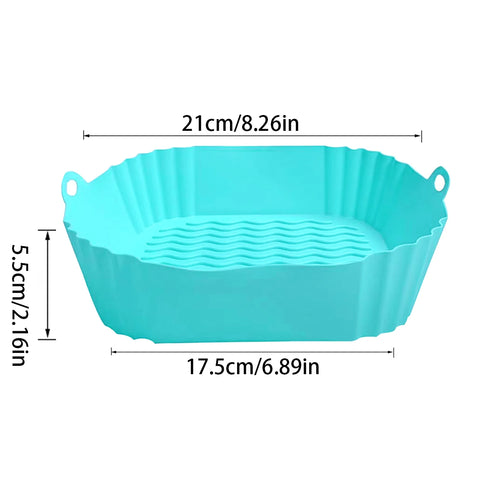 Reusable Silicone Air Fryer Liners & Basket Inserts