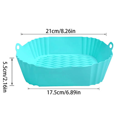 Reusable Silicone Air Fryer Liners & Basket Inserts