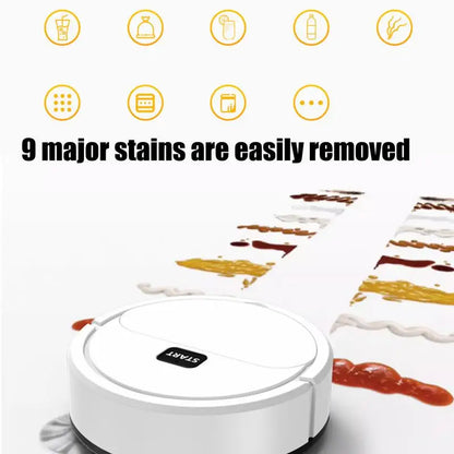 High-Performance Robotic Vacuum Cleaner with Sweeping Function