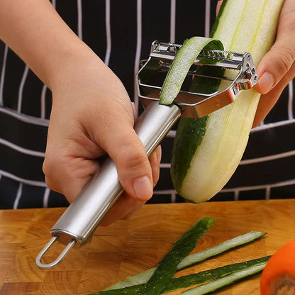 Stainless Steel Multifunctional Vegetable & Fruit Peeler