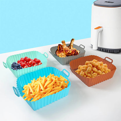 Reusable Silicone Air Fryer Liners & Basket Inserts