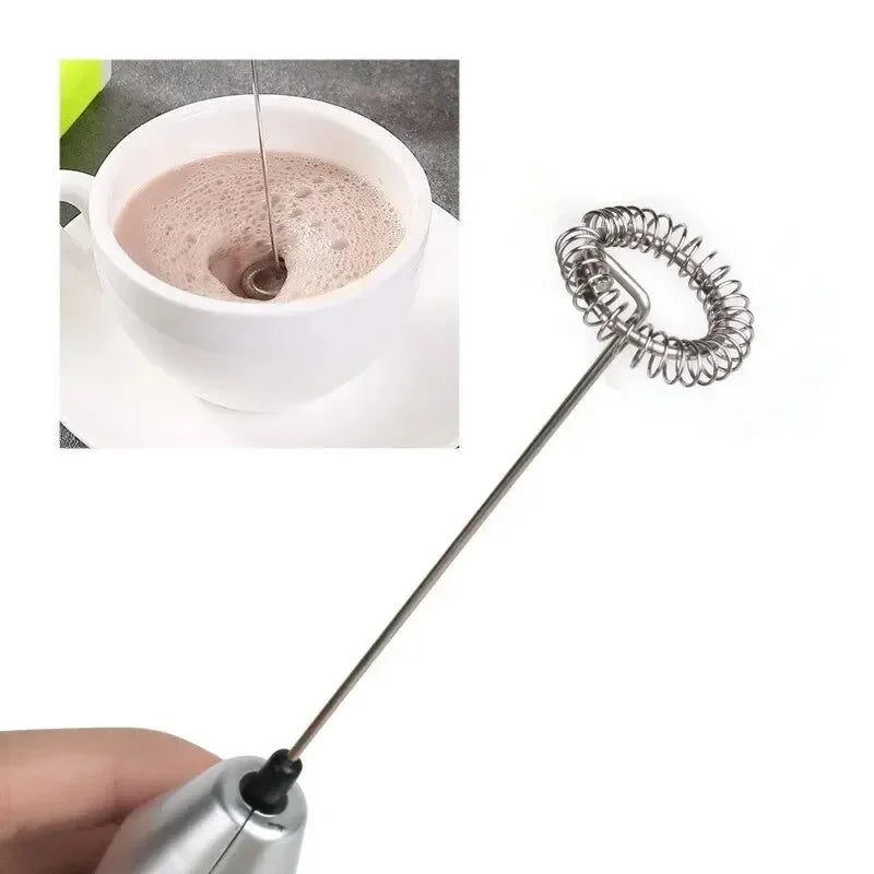 Mini Electric Handheld Whisk & Milk Frother