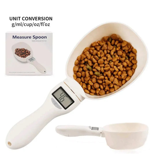 Digital Pet Food and Kitchen Measuring Spoon Scale