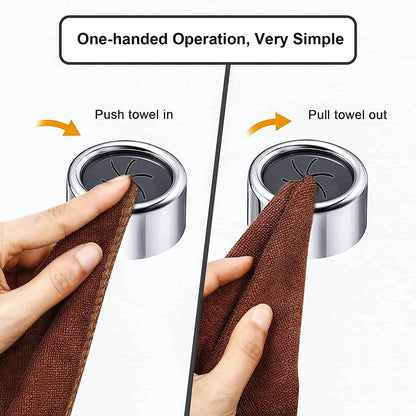 3-Piece Non-Punching Dishcloth Clips