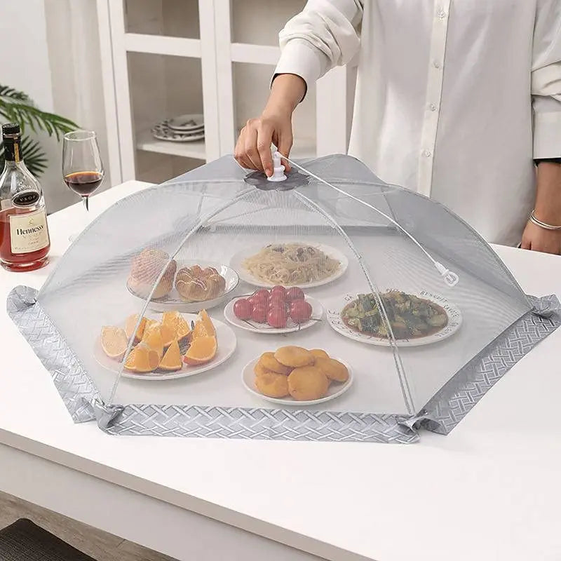 Foldable Mesh Food Covers – Fly & Mosquito Protection