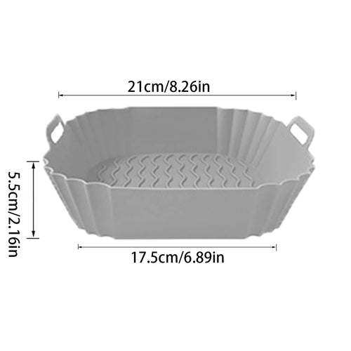 Reusable Silicone Air Fryer Liners & Basket Inserts