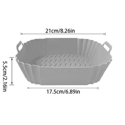 Reusable Silicone Air Fryer Liners & Basket Inserts