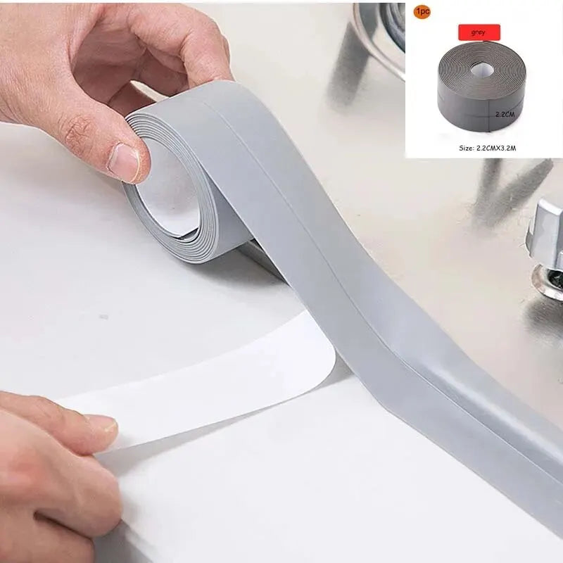 Waterproof & Anti-Mold Kitchen Sealing Tape Roll