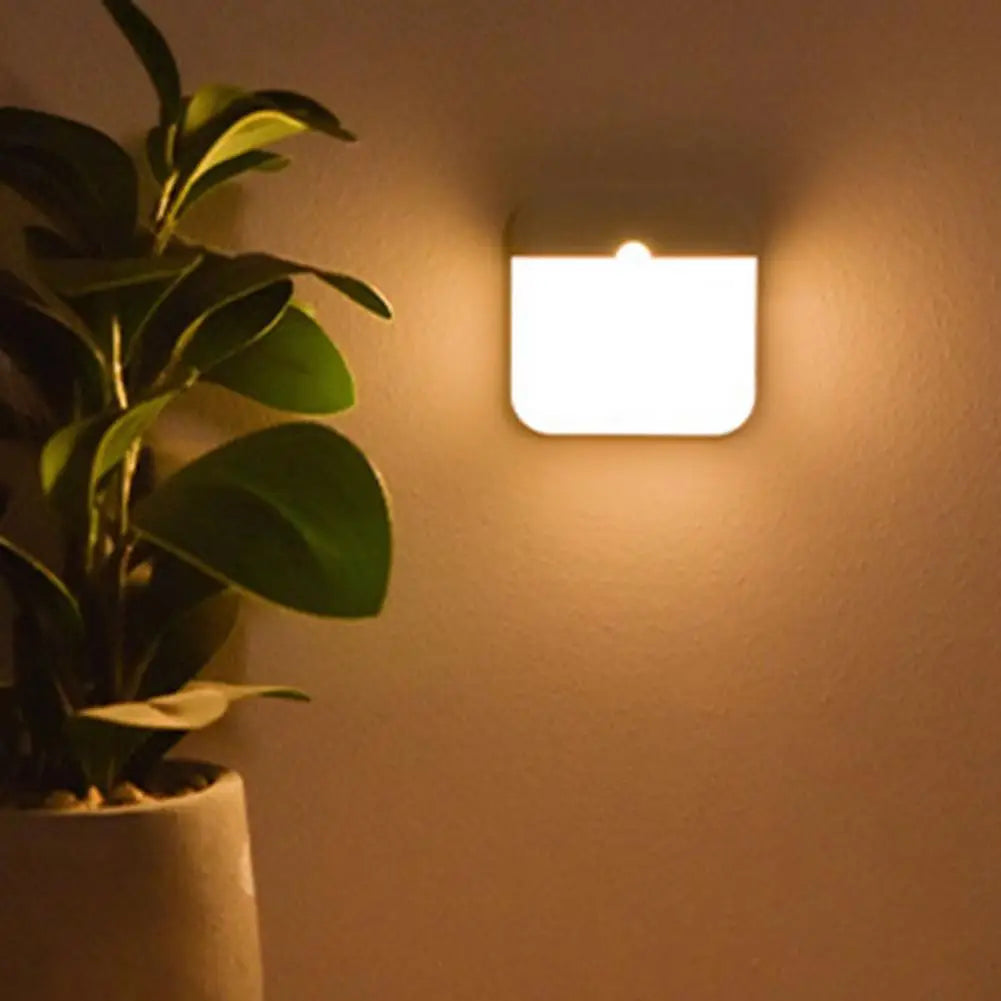 Motion Sensor LED Night Light – USB Rechargeable