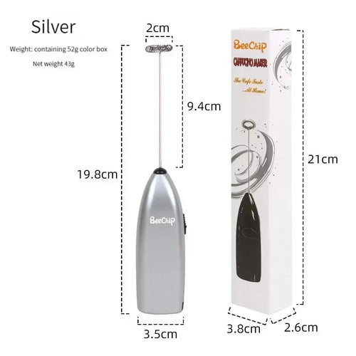 Mini Electric Handheld Whisk & Milk Frother